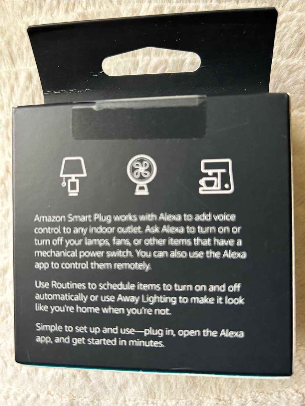 Amazon Smart Plug - White Compact Outlet Adapter - Picture 2 of 4